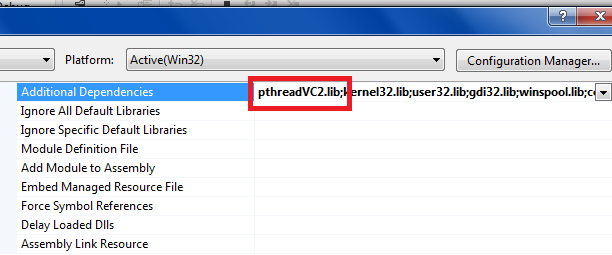 Archivo:6.5 Adding pthreads lib's.png